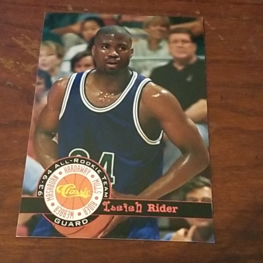 Isaiah rider rookie card
